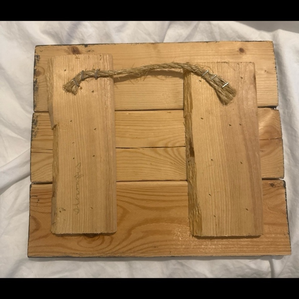 Wooden Sign - Picture 2 of 2